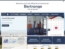 Tablet Screenshot of bertrange.fr